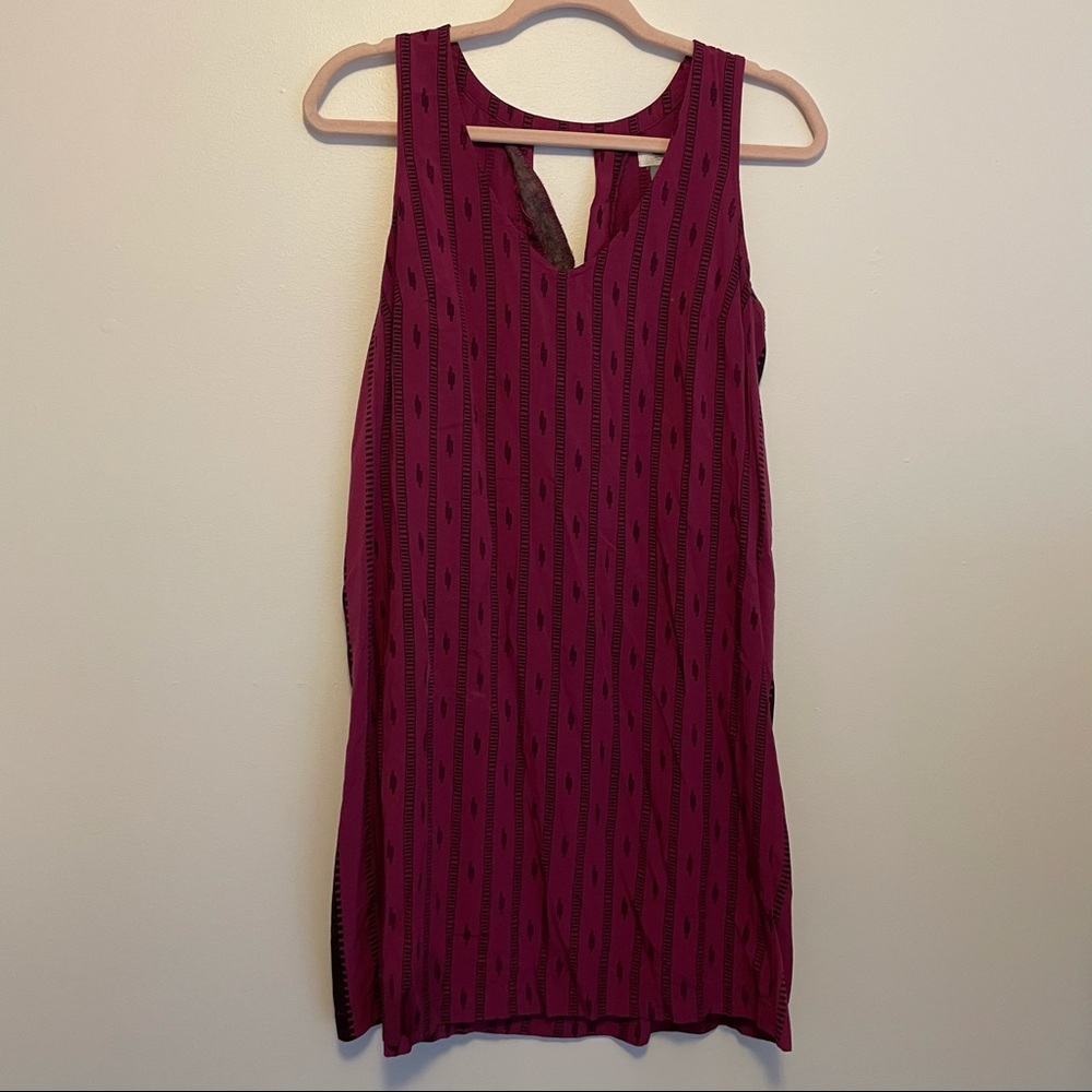 Purple tribal patterned Old Navy dress